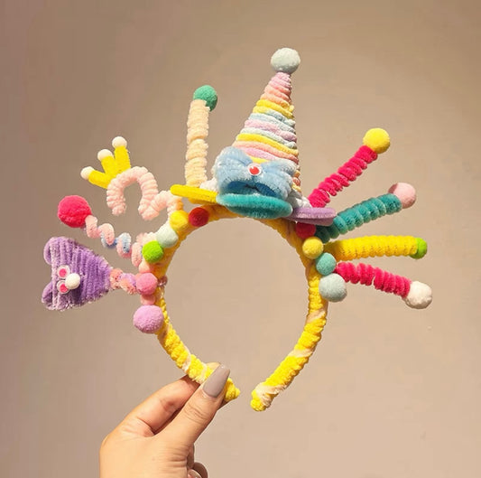 Pipe Cleaner Birthday Headband