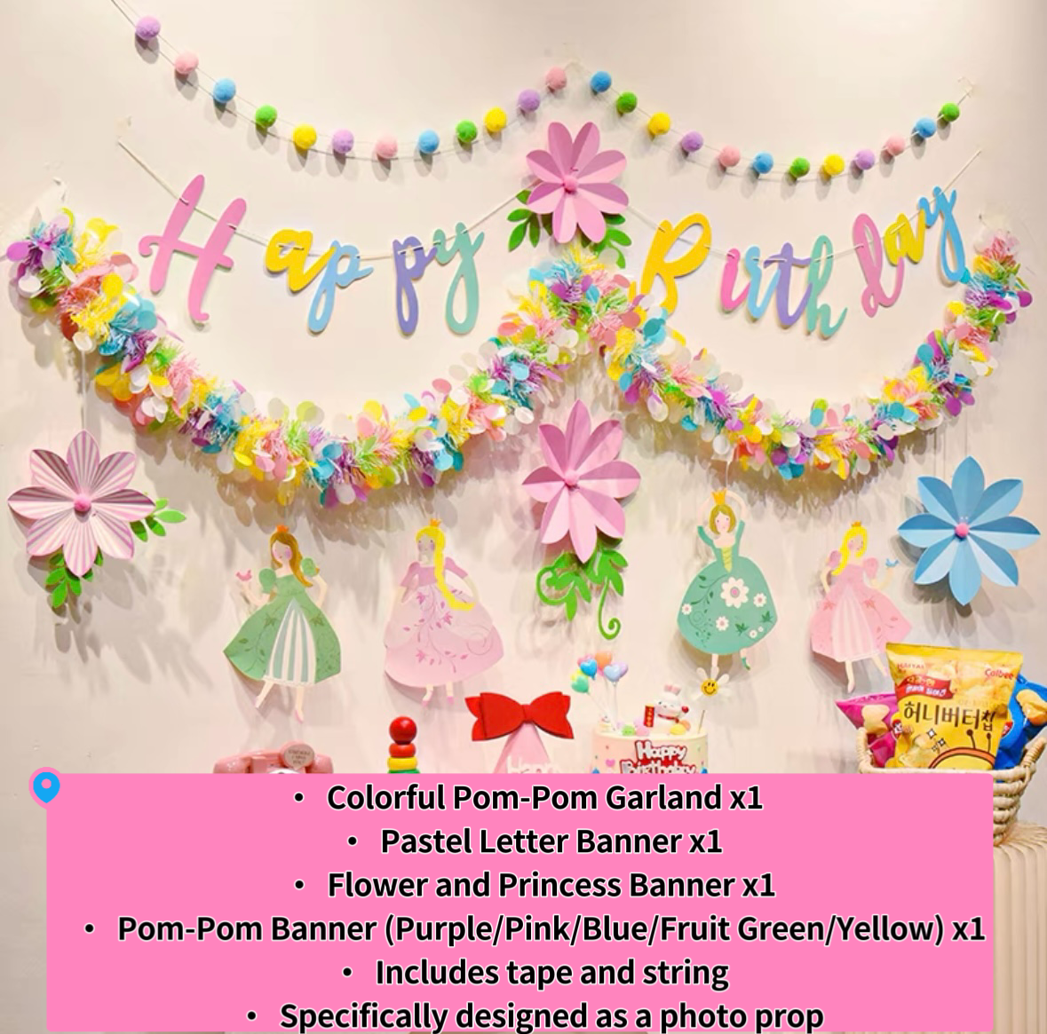 Birthday Party Banner Set