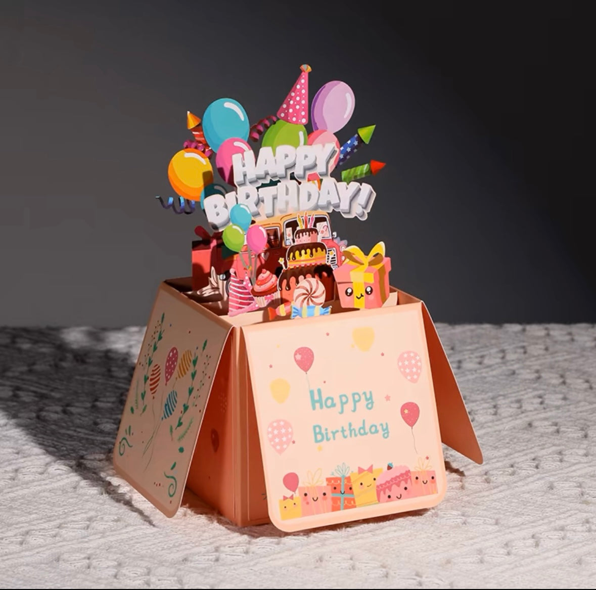 Party pop-up Box Card