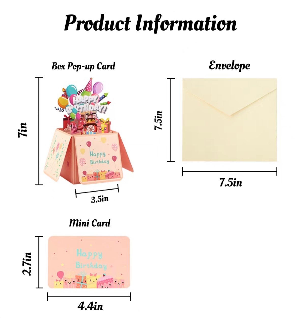 Party pop-up Box Card