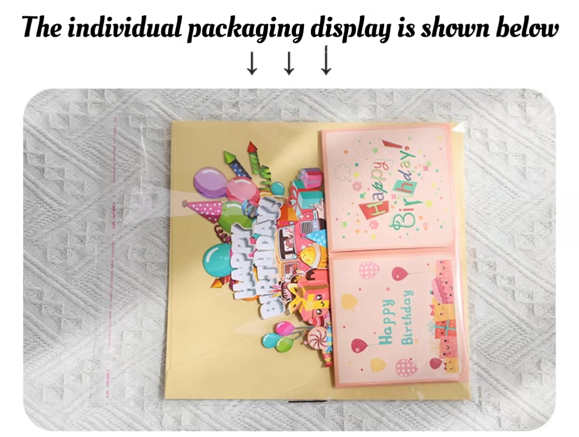 Party pop-up Box Card