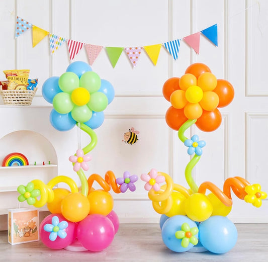 Flower Balloon Column