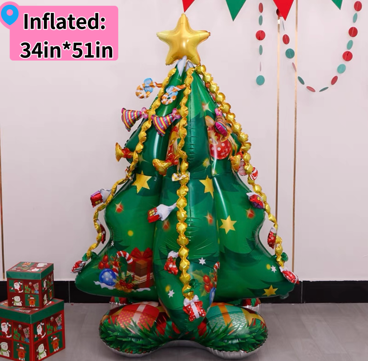 Christmas Balloon Decoration Set