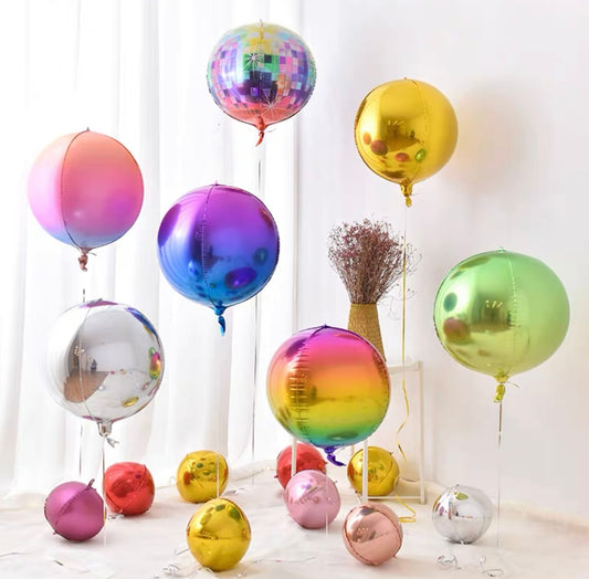 Shiny Metallic Balloons