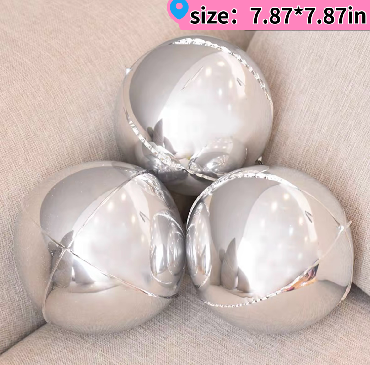 Shiny Metallic Balloons