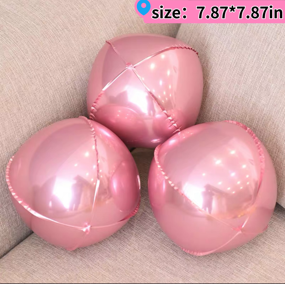 Shiny Metallic Balloons