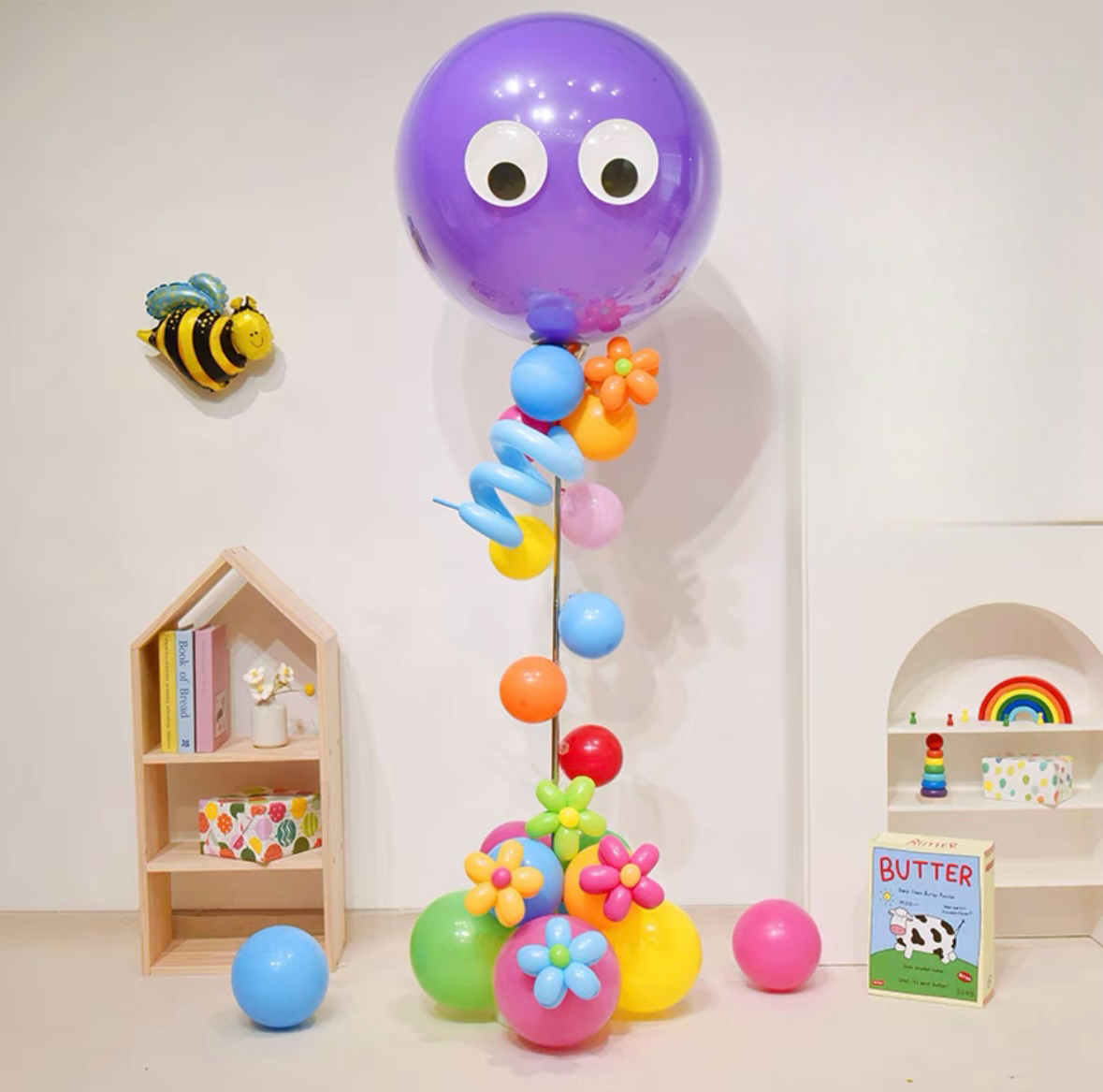 Rainbow Garden Balloon Decoration Set