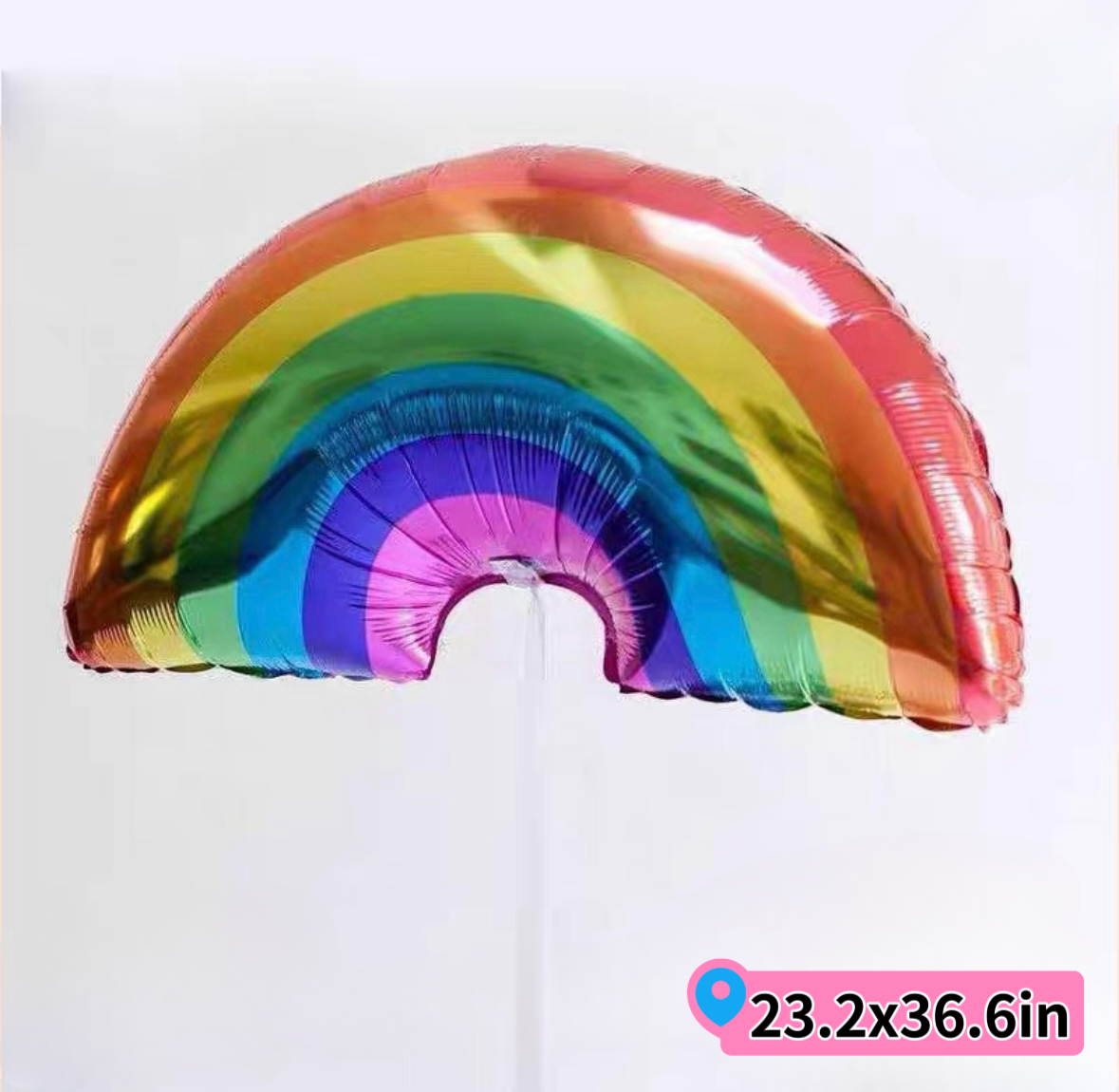 Rainbow Smiley Birthday Party Balloon Set