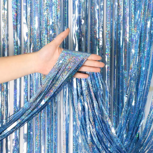 Glamour Sparkle Tinsel Curtain