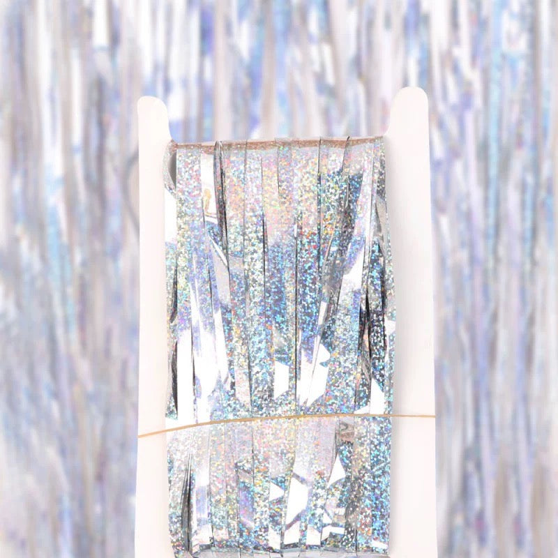 Glamour Sparkle Tinsel Curtain