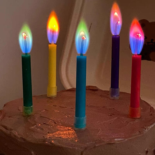 seven-colored flame candles