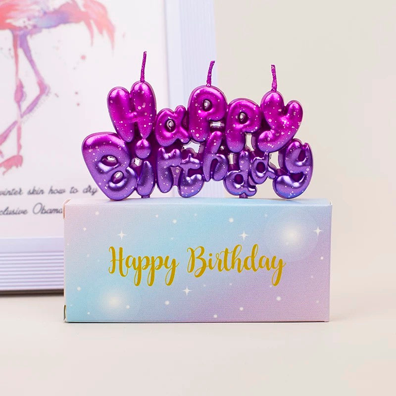 Celebration Letter Candles