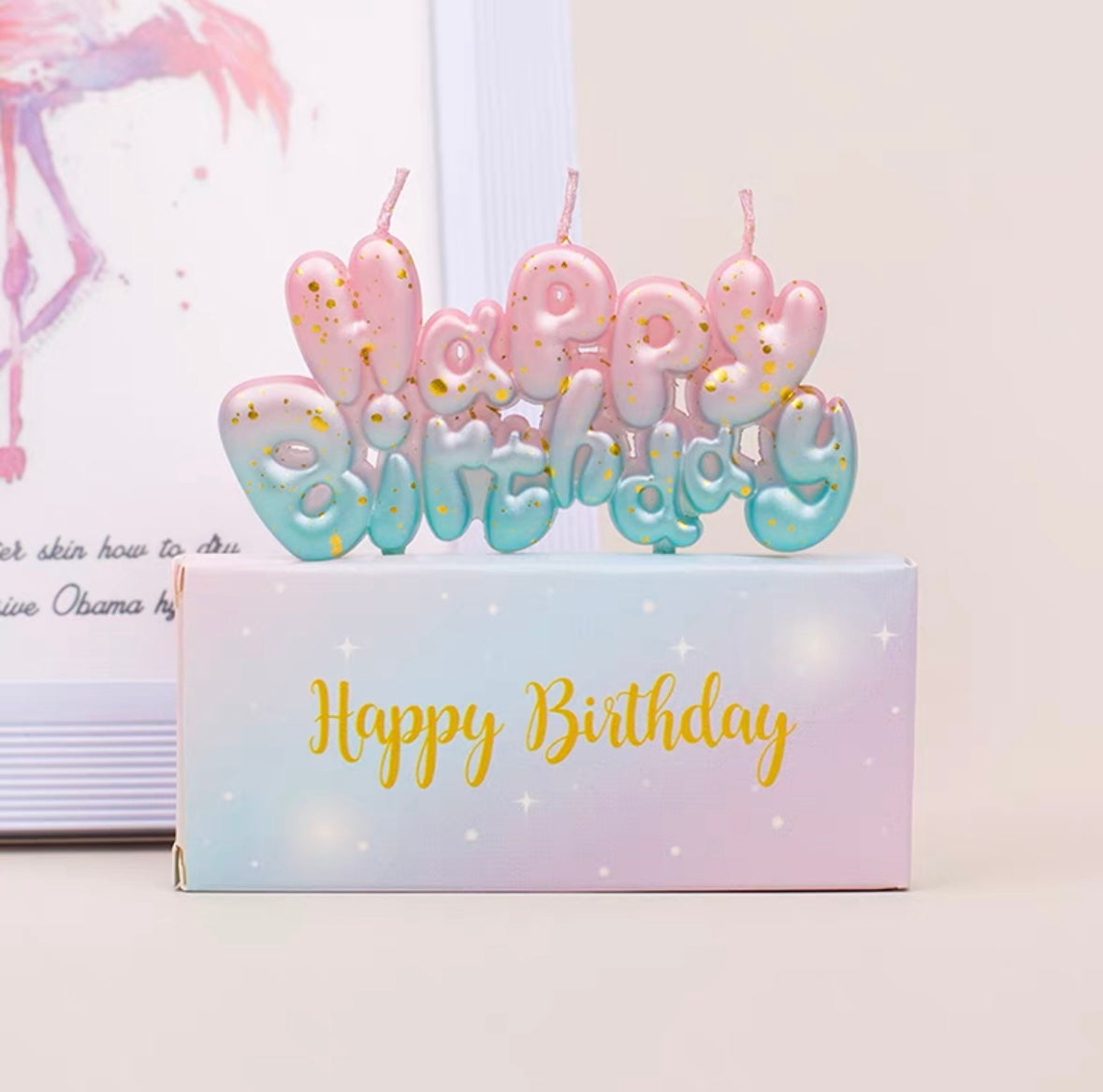 Celebration Letter Candles