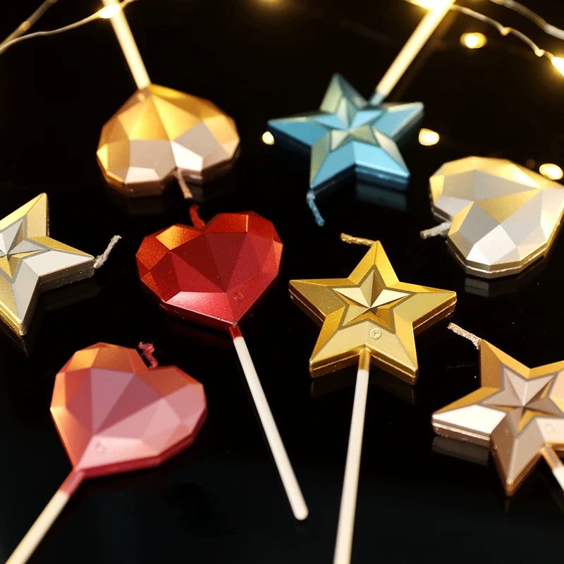 Shimmering Stars & Hearts